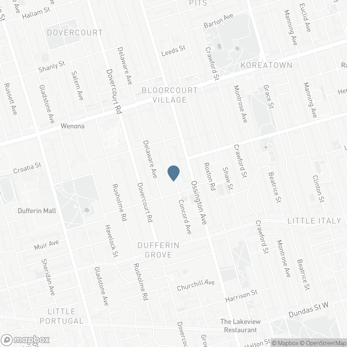 117 CONCORD AVENUE, Toronto, Ontario M6H 2P2